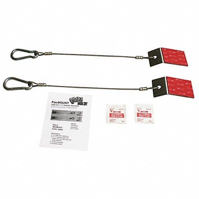 Flex Mount Fastener Silver 200 lb.