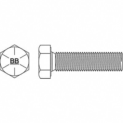 HxHdCpScrw Steel 8 1/2 -13 6PK