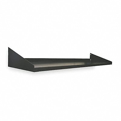 Cantilever Shelf 72 W x 12 D x 4 H Black
