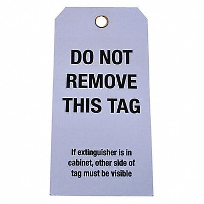 Fire Extinguisher Inspection Tag PK25
