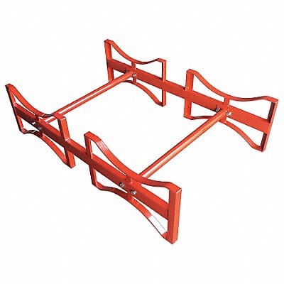 Drum Rack 55 gal Dia 23 1/2in Red