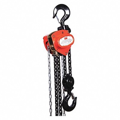 Manual Chain Hoist 6000 lb Lift 20 ft.