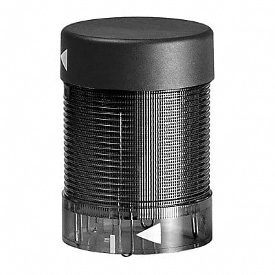 Tower Light Sounder Tier Black 50mm 120V