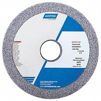 Straight Cup Wheel 6 Diax2 Tx1.25 AH PK5