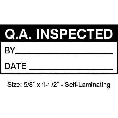 Inspection Label English Quality PK350
