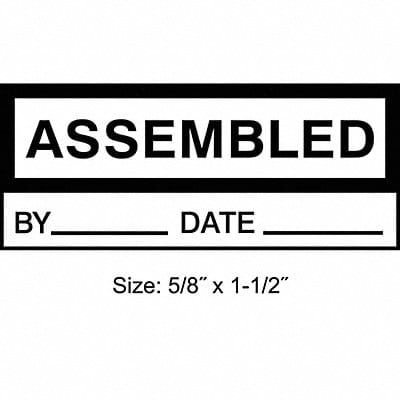 Inspection Label English Quality PK350