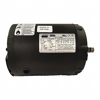 GP Motor 1/4 HP 1 160 RPM 230/460V 56C