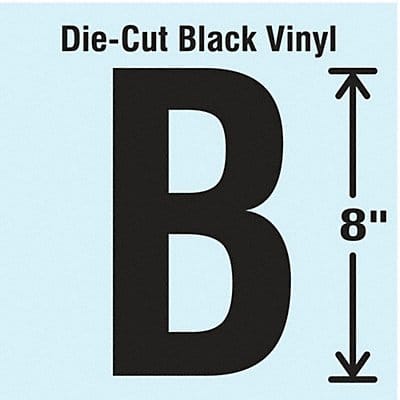K8341 Die Cut Letter Label B