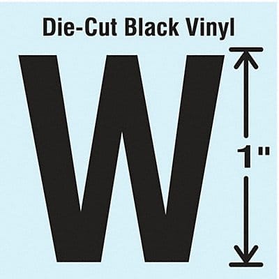 K8338 Die Cut Letter Label W 10 Cards PK10