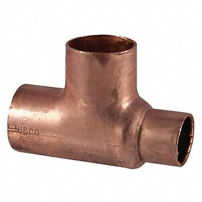 Reducing Tee Wrot Copper 1 x1/2 x1