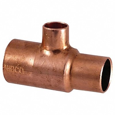 Reducing Tee Wrot Copper 1-1/2 x1 x1/2
