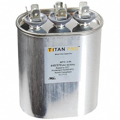 Dual Run Capacitor 15/5 MFD 3 3/16 H