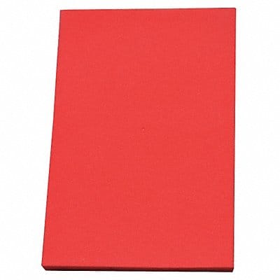 Polyethylene Sheet L 8 ft Red