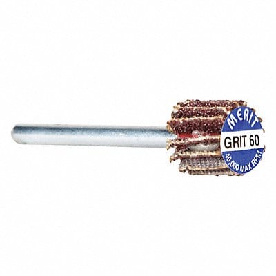 Flap Wheel 3/8 in Dia 3/8 in W P60 Grit