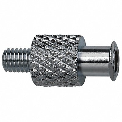 Female Luer to 10-32 Male Plated Brass