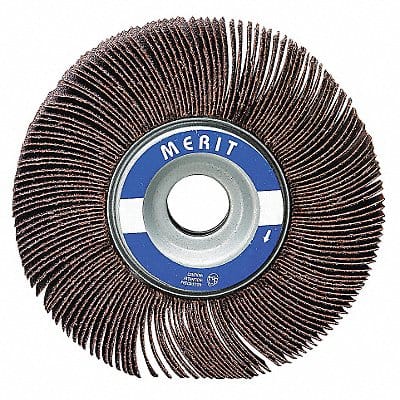 Flap Wheel 1 1/2 in Dia 1 in W P60 Grit