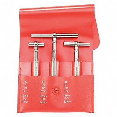 Telescoping Gauge Set Number of Pieces 3