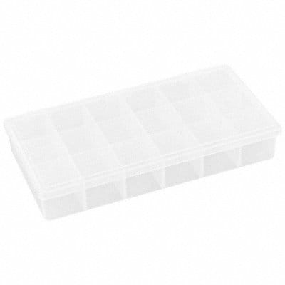 K4964 Compartment Box Snap Clear 1 3/8 in