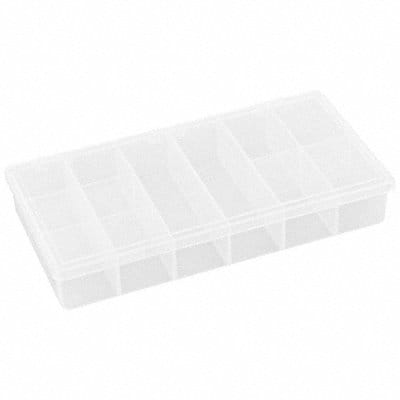 K4964 Comprt Bx Snap Translucent 1 3/8 in