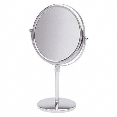 Pedestal Makeup Mirror 9 in W 20 in H