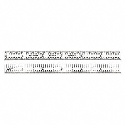 Ruler Full Flexible Steel 6 L x 3/4 W