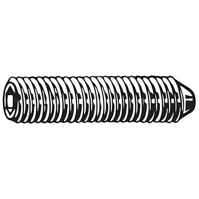 ScktStScrw ConePt M6-1 14mm L PK100