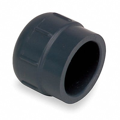 Cap 2 1/2 in Schedule 80 Socket Gray