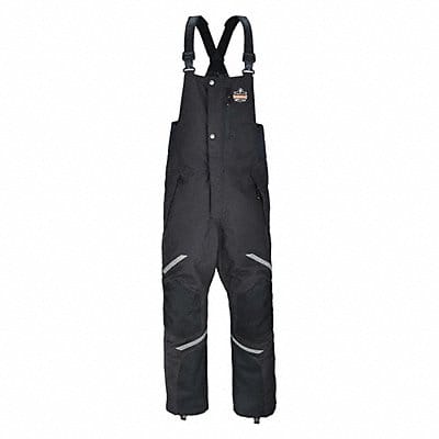 Thermal Bib Overalls Black Large