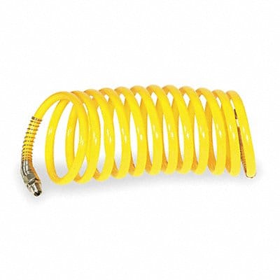 Coiled Air Hose 3/8 ID x 25 ft 165 psi