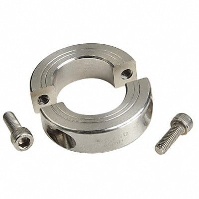 Shaft Collar Clamp 2Pc 3/16 In 316 SS