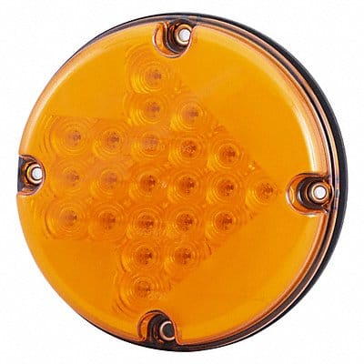 Arrow Lens Turn Lamp Round Yellow