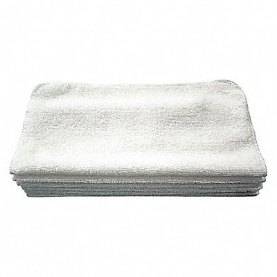 Microfiber Cloth 12 x 12 White PK12