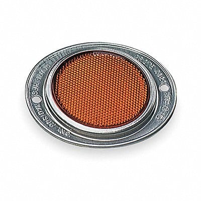 Reflector Round Yellow 4-11/16 L