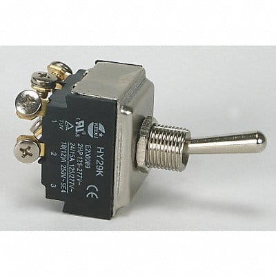 Toggle Switch 3PST 15A @ 277V Screw