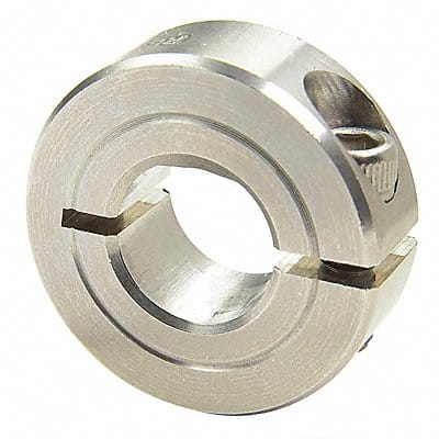 Shaft Collar D-Bore 1Pc 1/4 In 303 SS