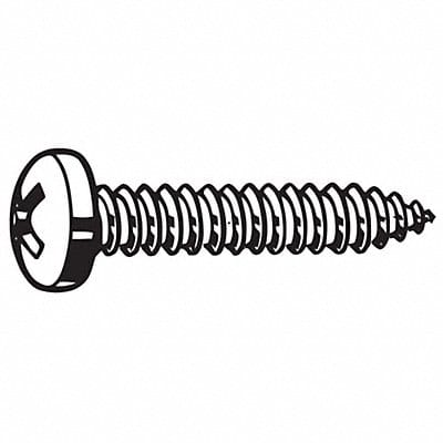 ShtMtlScrw ScrwSz#10 18-8SS 1.5 L PK100