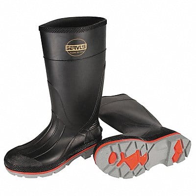 D0344 Rubber Boot Men s 14 Knee Black PR