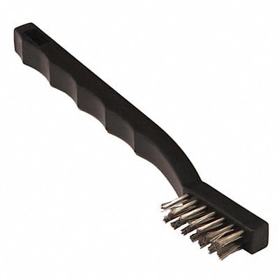 Brush Scratch Plastic Handle SS