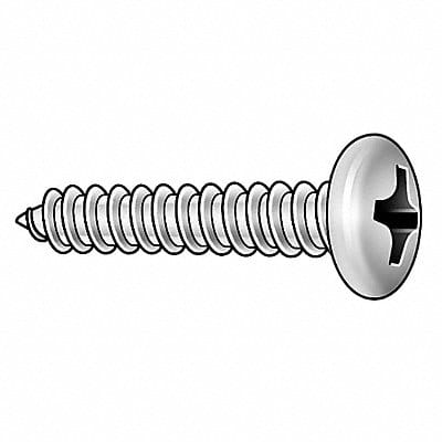 SheetMetalScrw Scrw Sz #4 Zinc 1 L PK100
