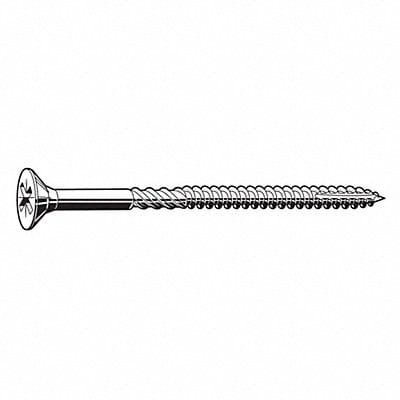 Multi Screw #12 Flat Head Zinc 2 L PK200