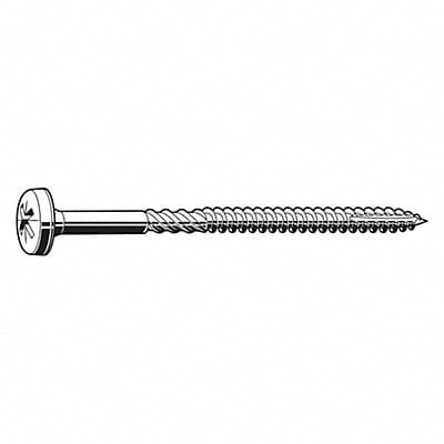 Multi Screw #8 Pan Head Zinc 1.5 L PK200
