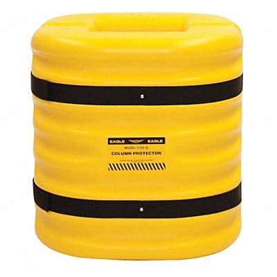 Column Protectr Fits 6 in HDPE Yllw