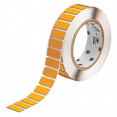 Raised Panel Label Yellow 1 in W
