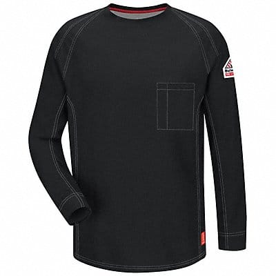 FR Polo Shirt Blk 2XL Long