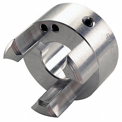 Curved Jaw Coupling Hub 19mm Aluminum