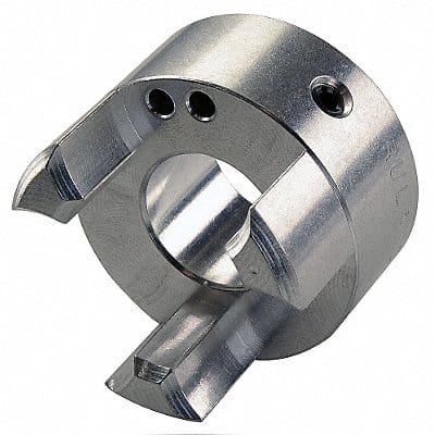 Curved Jaw Coupling Hub 5/8 Aluminum