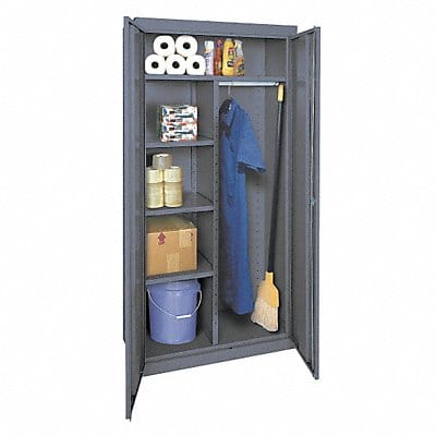 Storage Cabinet 78 x36 x24 Gray 5Shlv