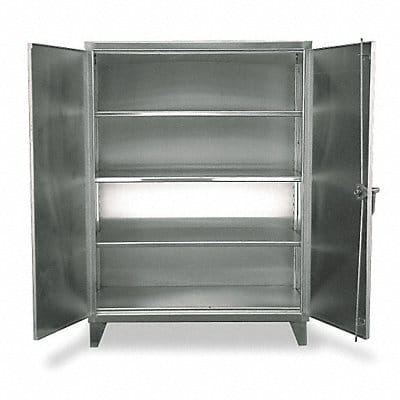 Strg Cab 66 x48 x24 Silver 3Shlv Strg Cab 66 x48 x24 Silver 3Shlv