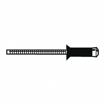 Blind Rivet 1/4Inx0.66In Ctrsk PK100
