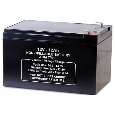 Battery 12VDC 12Ah 0.250 Faston